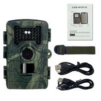 IP66 Waterproof Infrared Trail Track Camera Wildlife Night Vision Photo Trap  Orchard Pasture žalia