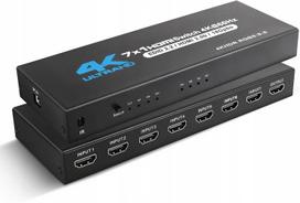 Switch Hdmi 2.0 7X1 Przełącznik 4K/60Hz Hdr 8:8:8