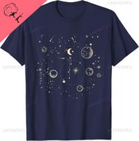 Astronomy Stars Sun Moon Planets Astronaut Cosmonauts Gift TShirt Funny Shirt Individuality Cotton Unisexs Tshirts S