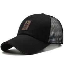 Outdoor Use Sportss Caps Korean Style Version Winning Bid, Back Net Sunhat, Air Permeable Canvas Sandwich Baseball Cap Hatsmen'S And Women'S Adjustable