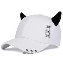 Women Xxx Iron Ring Bull Horn Personalizedity Baseball Caps Spring Autumn Outdoor Use Adjustable Casual Hats Sunscreen Hat For Men And