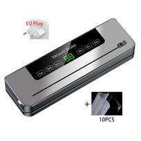 Automatic Touch Screen Saver Machine Vacuum Sealer for Dry Food and Liquid Products sodriai violetinė spalva