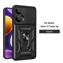 For Xiaomi Poco F5 Case Poco F5 Cover Poco F5 Magnetic Ring Holder Armor Phone Case Slide Camera Protect Back Cover Poco F5