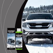 Antifreeze Coolant for Automotive Engines 237ml Bottle Suitable for -25°C Performance Protection and Convenient Operation One Size