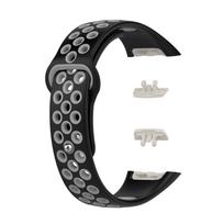 Dual-Color Silicone Replacement Strap for Huawei Honor Band 6 - Unisex Sports Wristband For Huawei Honor Band 6