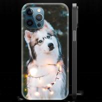 Alaskan Husky Dog Cute Puppy Luxury Phone Case For iPhone 13 15 14 12 11 Pro MAX XR X SE XS 7 8 Plus Silicone Black Matte Cover For iPhone X
