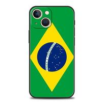 Phone Case For iPhone 17 16e 15 14 13 12 11 Pro Max SE 7 8 Plus Shell iPhone 16 Soft TPU Cover Large Brazil Flag For iPhone 7 8 SE