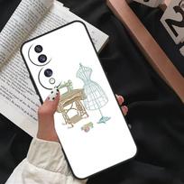 Sewing Machine Case For Honor 90 Lite Magic 5 Pro 70 50 10 Honor X8 X7 X9 X9a X8a X7a X6a 9X 8X Back Cover For Honor 8X