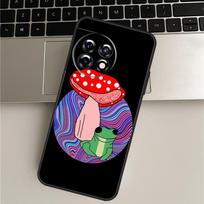 Hippie Mushroom Frog shrooms Case For OnePlus Nord CE 5 3 4 Lite N20 N30 OnePlus 15 R 13T 10T 9 10 Pro 11 12 13 13R Cover For OnePlus Nord 2