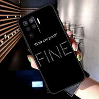 Sad depression Black Word Case For Oppo A17 A57 A77 A76 A16 A96 A18 A60 A80 A40 A38 A58 A78 A98 A94 A74 A54 A15 A5 Pro For OPPO A15