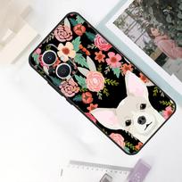 Chihuahua Face Floral Dog Case For OPPO Reno 8T 4Z 5Z 11F 10 Pro 4 5 6 8 7 Lite OPPO Find X6 X5 Pro X2 X3 Neo Cover For OPPO Find X5 Pro