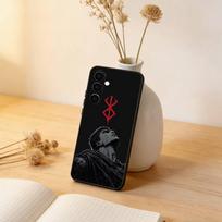 Berserk Guts Anime Phone Case For Samsung Galaxy A73,A72,A71,A70,A53,A52,A51,Soft Silicone Black Cover Samsung a11
