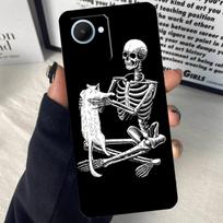 Trippy Skeleton For Realme C63 C71 C55 C67 C51 C75 C61 C65 C53 10 11 12 13 14 15 Pro Plus GT6 GT7 Pro Case For Realme GT6