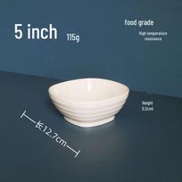 Food-Grade Stainless Steel Square Bowl Set 10 vnt. spalvų