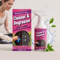 Remove It-All Cleaner and Degreaser 120ml Powerful Formula for Removing Smoky Stains and Stubborn Grease from Grills and Surfaces One Size rožinė