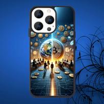 Bitcoin Phone Case For iPhone 16,15,14,13,12,11,Plus,Pro,Max Mini Magsafe Magnetic Wireless Charging iPhone11