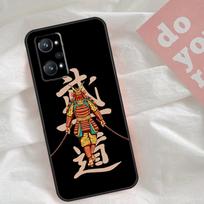Samurai Oni Mask Case For Realme C51 C75 C63 C61 C55 C53 C35 C65 C67 C71 15 11 12 13 14 Pro Plus GT6 GT7 Pro For Realme GT6