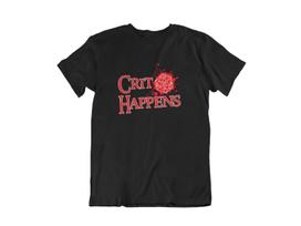 Dungeons & Dragons Crit Happens TShirt S įvairiaspalvis