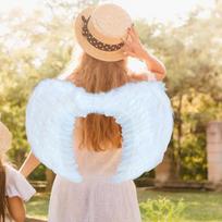 Angel Wing Halloween Costume Accessory Kids Adult Fairy Dress up for Masquerade