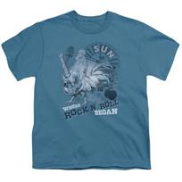26 Sun Records Where Rock Began Kids Youth T Shirt Licensed Rock Band Tee Slate Unisex T-Shirt S įvairiaspalvis