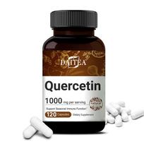 Quercetin 1000 Mg Dietary Supplement, 120 Herbal Extracts Capsules Per Bottle 120 Capsules