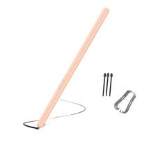 Fold Edition Stylus Pen with Nibs/Tips Smooth Electromagnetic Pen Detachable No Bluetooth for Samsung Galaxy Z Fold 3/4/5/6 rožinė
