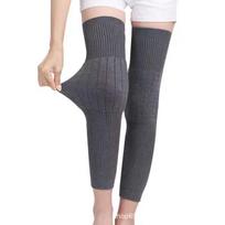 Hight Quality Cashmere Wool Knee Brace Pads KneeCap Protector Wool Kneepad Black/Grey Knee Warmers Knees pilka