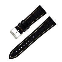 Applicable To Samsung Huawei Gt/Gt2 Smart Watch Strap, Black And Brown Watch Bracelet, Goat Leather Strap. 20mm