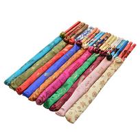 10 porų klasikinio dizaino kiniškų lazdelių vestuvių dovana dovana vakarienės rinkinys 10 Pairs blue