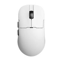 AJAZZ  Tri-Mode Mouse, 800mAh Long Battery Life, Approximately 61g Lightweight Gaming Mouse, White balta