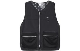 Nike Vyriška juoda krepšinio liemenė su užtrauktuku Premium DV9494-010 L