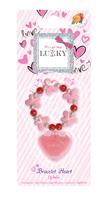 LUKKY  Lūpų balzamas su aksesuaru "Bracelet Heart"