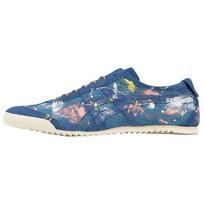 Onitsuka Tiger Mexico 66 Deluxe Comfortable Versatile Shock Absorbing Non-Slip Durable Low-Top Casual Shoes Unisex sneaker Blue 1181A067-400 40.5