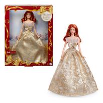 Barbie Holiday Barbie Red Hair Signature Black Doll House for Ages Gold JBH99 Dress-Up & 6+