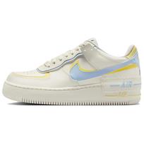 Nike Air Force 1 Shadow Balti Mėlyni Geltoni Moteriški Kedai DZ1847-118 38 white