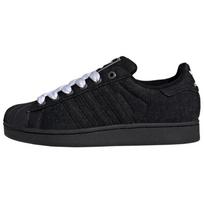 Adidas Originals Superstar II Comfortable Versatile Low Top Retro Shell Toe Board Shoes Unisex Black JQ3211 36 juoda