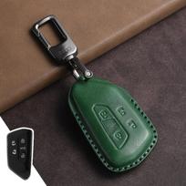 Genuine Leather Protector for VW Volkswagen Golf 8 ID.4X CROZZ Talagon ID.6X Key Case Cover Fob