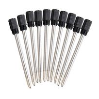 Multi-Function Creative Led Pen Spinning Decompression Gyro Metal Ballpoint Pen Fashion Office School Supplies Writing Pens