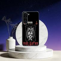 Hail S-Satan Phone Case For Samsung Galaxy A73,A72,A71,A70,A53,A52,A51,Others Soft Black Cover Samsung a12