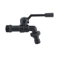 Black Brass Garden Hose Faucet Anti-Freeze Washing Machine Bibcocks Anti-Freeze Bibcocks  Bathroom Style 1