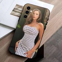actor E-Ester Exposito  Phone Case For Samsung Galaxy A73,A72,A71,A70,A53,A52,A51,Soft Silicone Black Cover Samsung a70