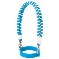 Silicone Ring Hand-woven Water Bottle Sling Rope Detachable Universal Water Bottle Handle Strap Stretchable Water Bottle Lanyard mėlyna