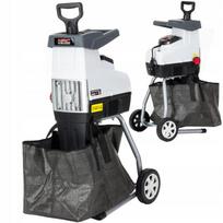 Rozdrabniacz Do Gałęzi Frezowy Nac 2800 W Rębak Do 44 Mm + Worek 60 L +Koła