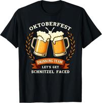 Germany Oktoberfest Drinking Team Beer Mugs German Festival T-Shirt Unisex T-Shirt S įvairiaspalvis