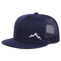 Women Mountain Embroidery Hip-Hop Net Hats Spring Summer Outdoor Use Adjustable Casual Baseball Caps Sunscreen Hat For Men And