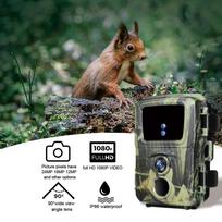 20MP 1080P Mini Trail Hunting Camera Wildlife Cameras 850NM Night Vision Mini600 Animal Cam Photo Trap Surveillance Tracking vidurnaktis