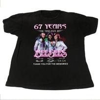 New Bee Gees 67 Years 1958-2025 Gift For Fans Unisex S-5XL Shirt SS1463 Unisex T-Shirt S įvairiaspalvis
