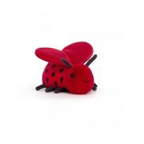 Heart-Shaped Ladybug 13 cm Red Soft Toy Cute Plush