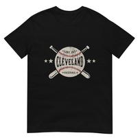 Cleveland Ohio OH T-Shirt Vintage Baseball Graphic Tee T-Shirt S įvairiaspalvis