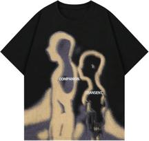 SOLY HUX Men's Oversized Graphic Tees Crew Neck Short Sleeve Vintage Streetwear T Shirt Tops S įvairiaspalvis